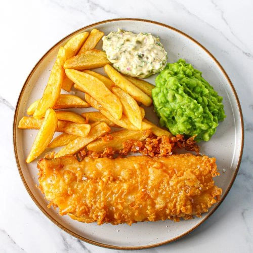 Dolphin Chip Shop food