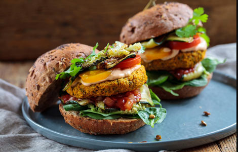 Dolphin Chip Shop Veggie Burger