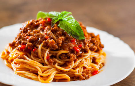 Dolphin Chip Shop Spaghetti Bolognese